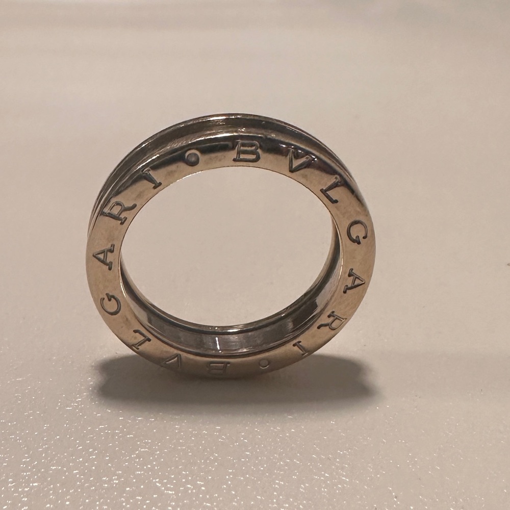BVLGARI  B Zero 18k White Gold size 54
